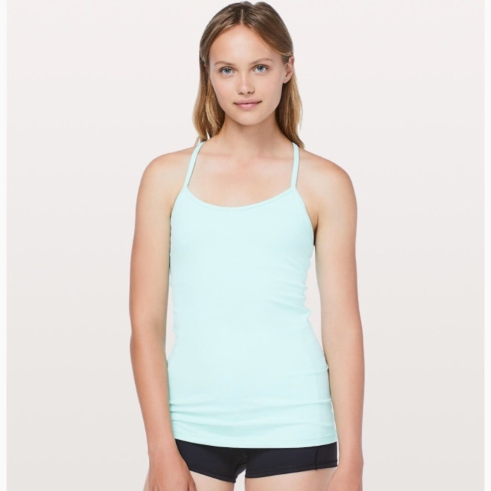 LULULEMON SIZE 8 : Power Y tank! 🍋
